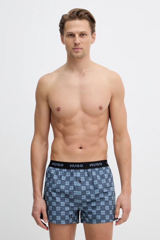 Хлопковые боксеры HUGO, комплект из 3 штук, синий
Хлопковые боксеры HUGO, комплект из 3 штук, синий
