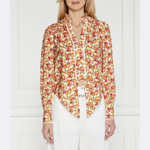 Укороченная рубашка Ls new rita Guess, мультиколор
Укороченная рубашка Ls new rita Guess, мультиколор