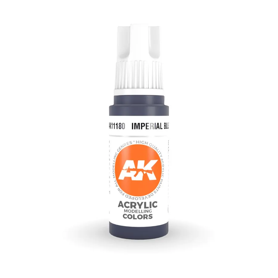Имперский синий (17 мл), 3rd Gen Acrylic - Blues & Purples
Имперский синий (17 мл), 3rd Gen Acrylic - Blues & Purples