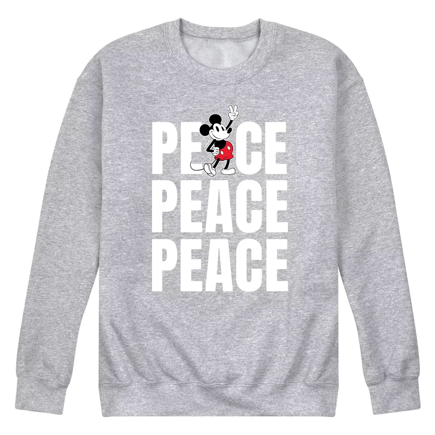 Мужской флисовый свитшот Disney's Mickey Mouse Peace Licensed Character
Мужской флисовый свитшот Disney's Mickey Mouse Peace Licensed Character