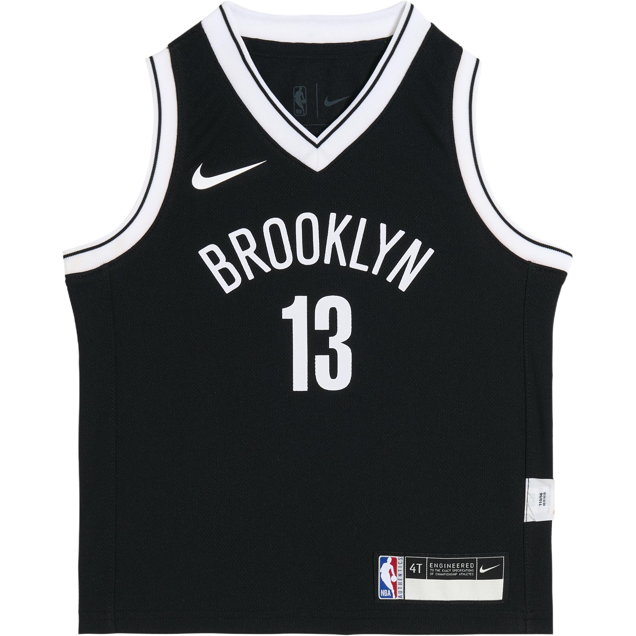 Nike Футболка баскетбольная Brooklyn Nets Harden Black для малышей
Nike Футболка баскетбольная Brooklyn Nets Harden Black для малышей