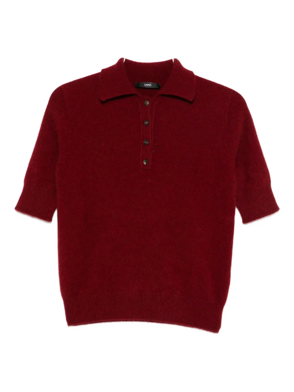 Хлопковый топ-поло Sapio, красный
Хлопковый топ-поло Sapio, красный