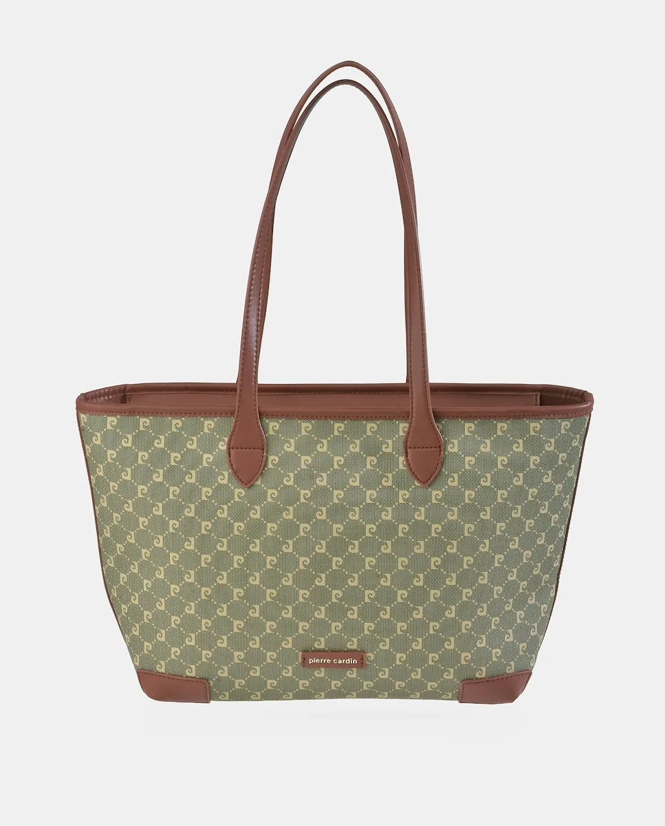 Сумка-шоппер из холста и искусственной кожи Pierre Cardin, зеленый
Сумка-шоппер из холста и искусственной кожи Pierre Cardin, зеленый