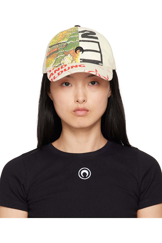 Регенерированная сумка-шоппер бейсболка Marine Serre, экрю
Регенерированная сумка-шоппер бейсболка Marine Serre, экрю