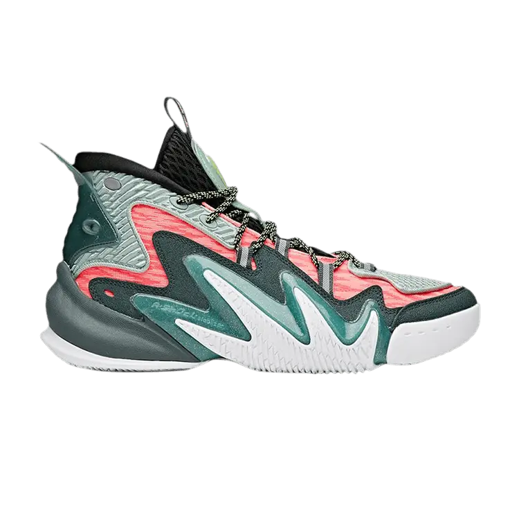 Кроссовки Anta Shock The Game 4 Crazy Tide, зеленый
Кроссовки Anta Shock The Game 4 Crazy Tide, зеленый