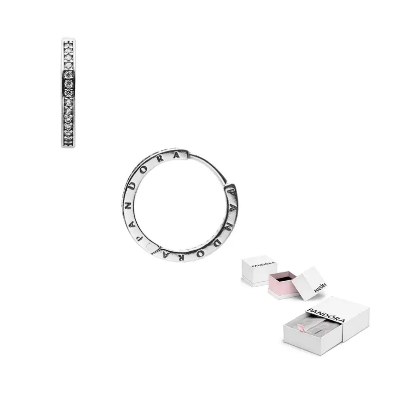 Pandora Серьги Unisex Silver, Cubic Zirconia
Pandora Серьги Unisex Silver, Cubic Zirconia