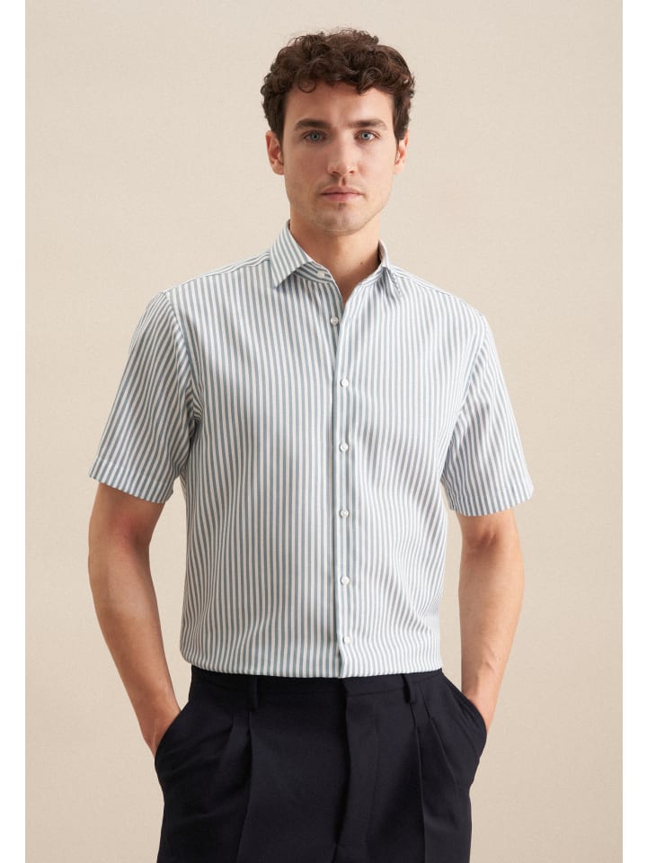 Рубашка Seidensticker, зеленый
Рубашка Seidensticker, зеленый