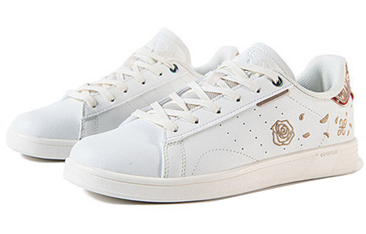 Кеды, скейтборд обувь женская низкая белый/золотистая 361°
Кеды, скейтборд обувь женская низкая белый/золотистая 361°