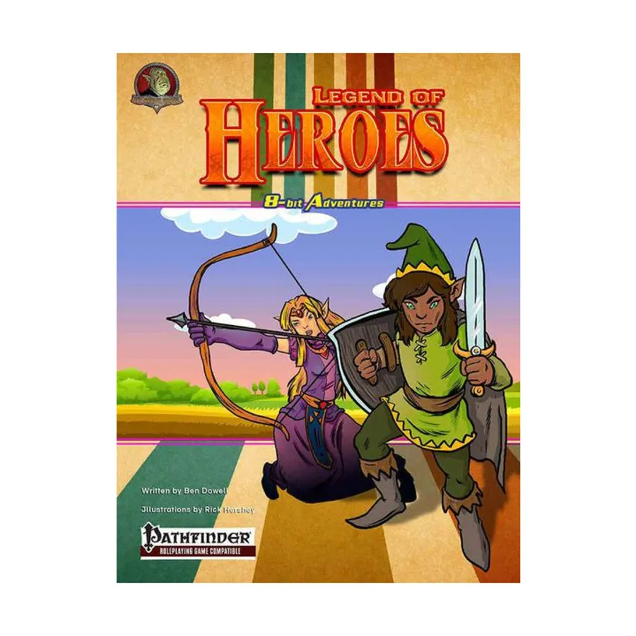 8-Bit Adventure - Legend of Heroes, Pathfinder (Fat Goblin Games), мягкая обложка
8-Bit Adventure - Legend of Heroes, Pathfinder (Fat Goblin Games), мягкая обложка