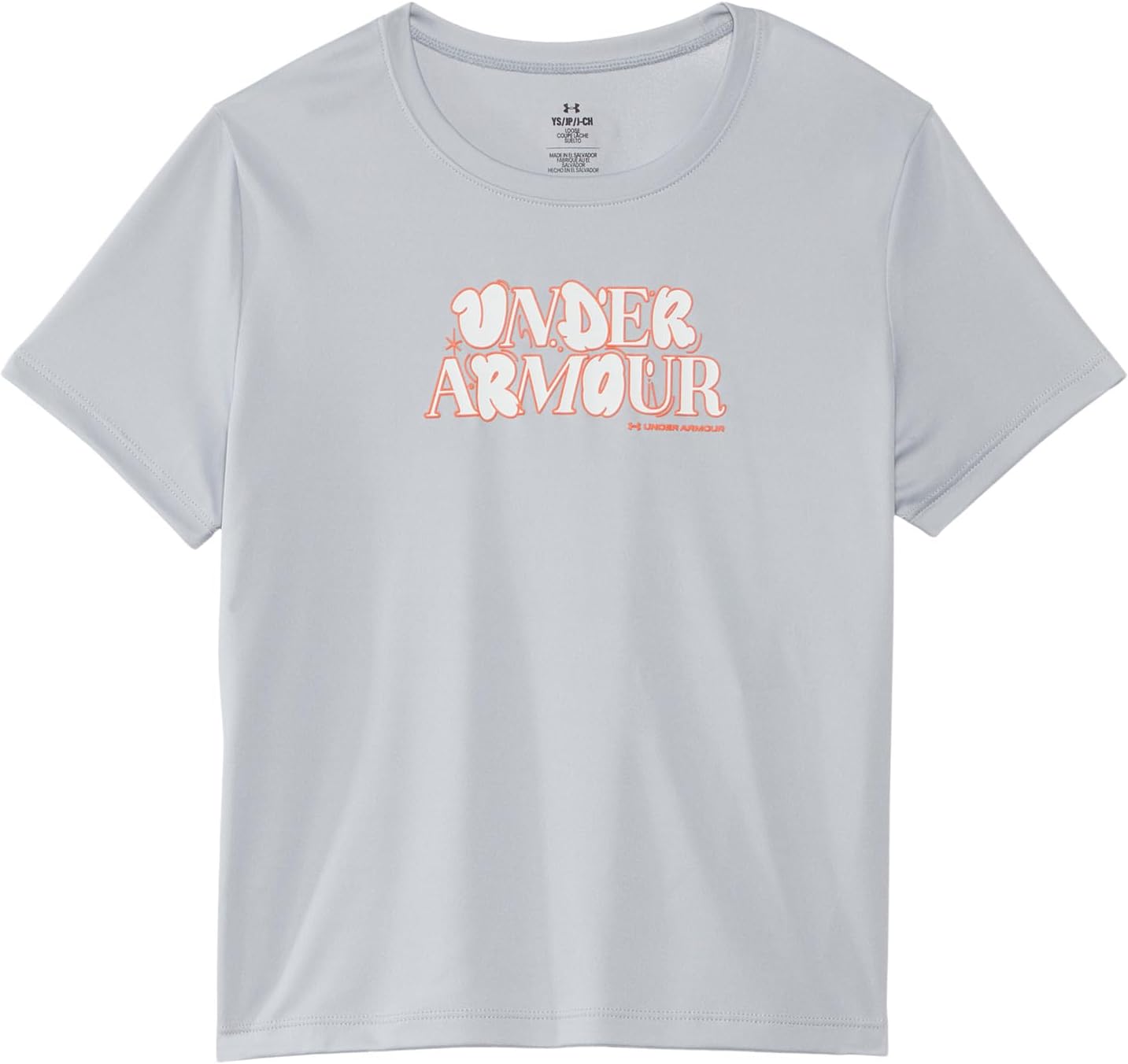 Футболка с коротким рукавом и надписью Tech Under Armour Kids, Mod Gray/White/Fire
Футболка с коротким рукавом и надписью Tech Under Armour Kids, Mod Gray/White/Fire