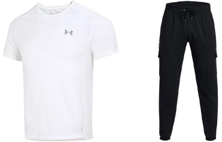 Повседневная спортивная одежда для мужчин белого и черного цвета Under Armour, черный
Повседневная спортивная одежда для мужчин белого и черного цвета Under Armour, черный