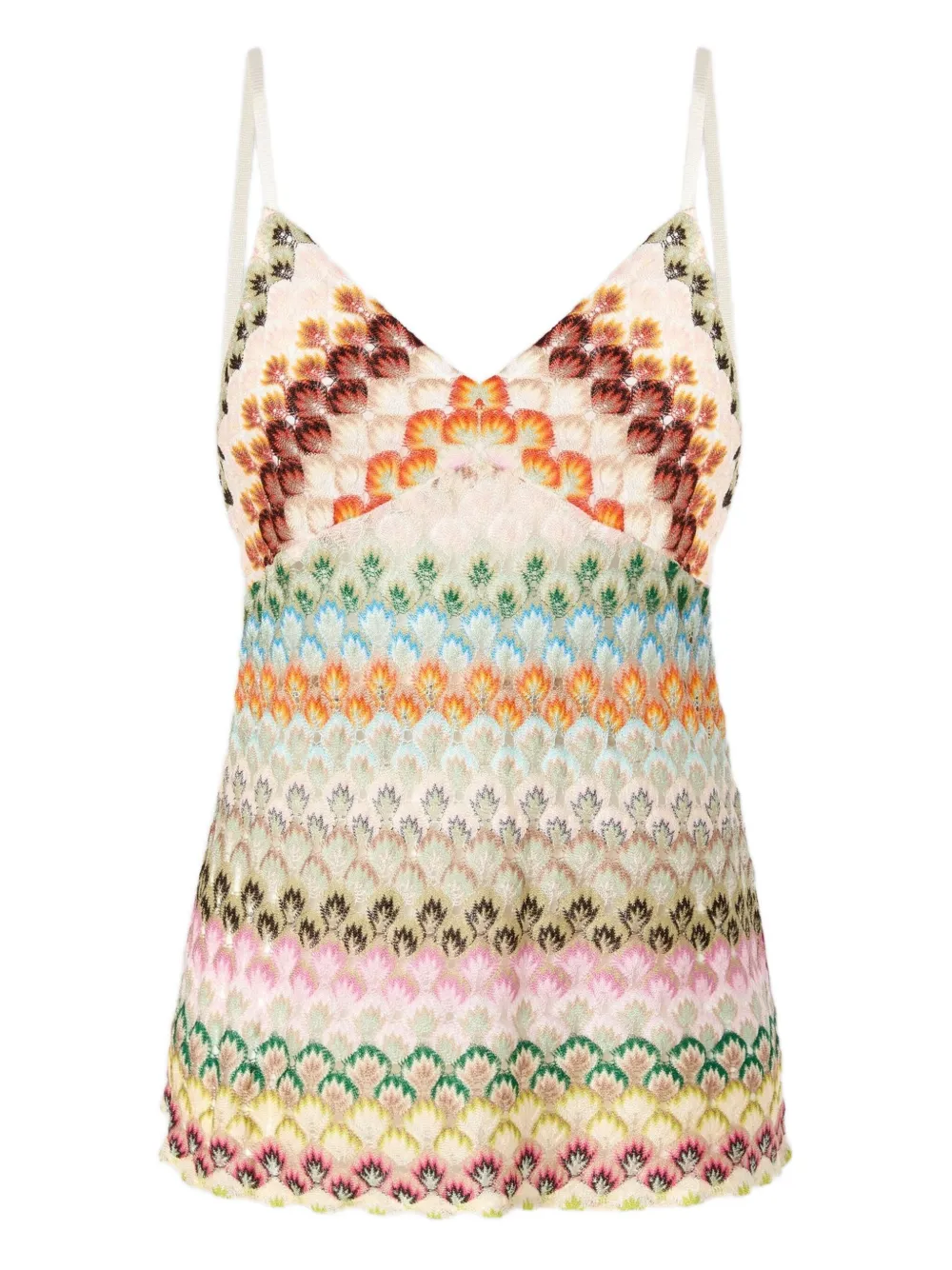 Кружевной топ без рукавов Missoni, белый
Кружевной топ без рукавов Missoni, белый