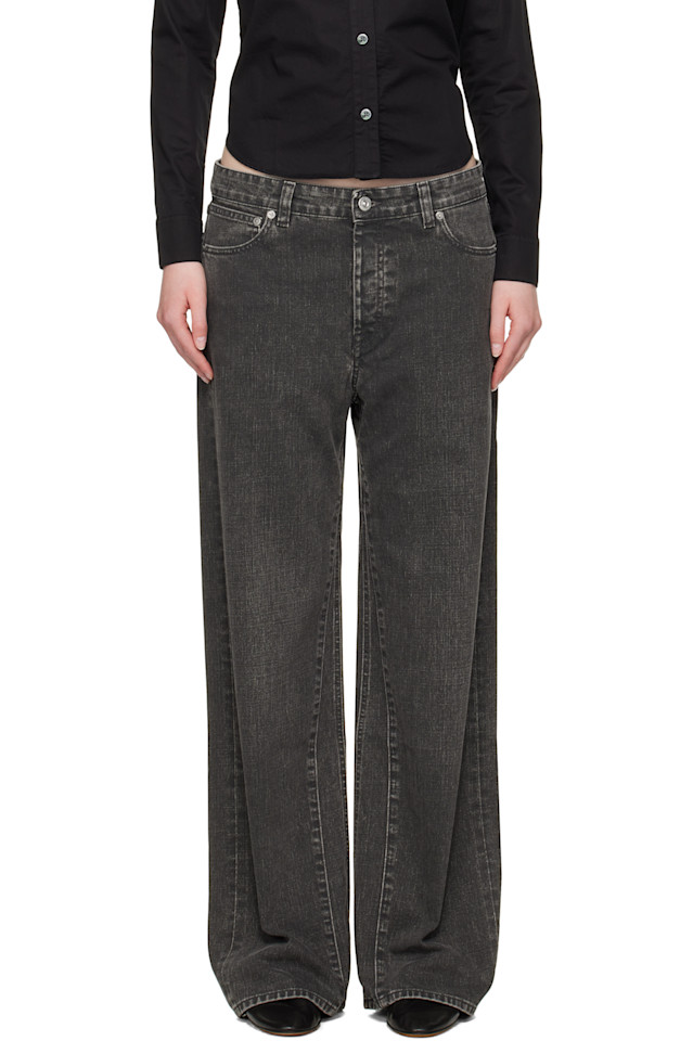 Джинсы с обрезанными штанинами Treble Our Legacy, черный
Джинсы с обрезанными штанинами Treble Our Legacy, черный