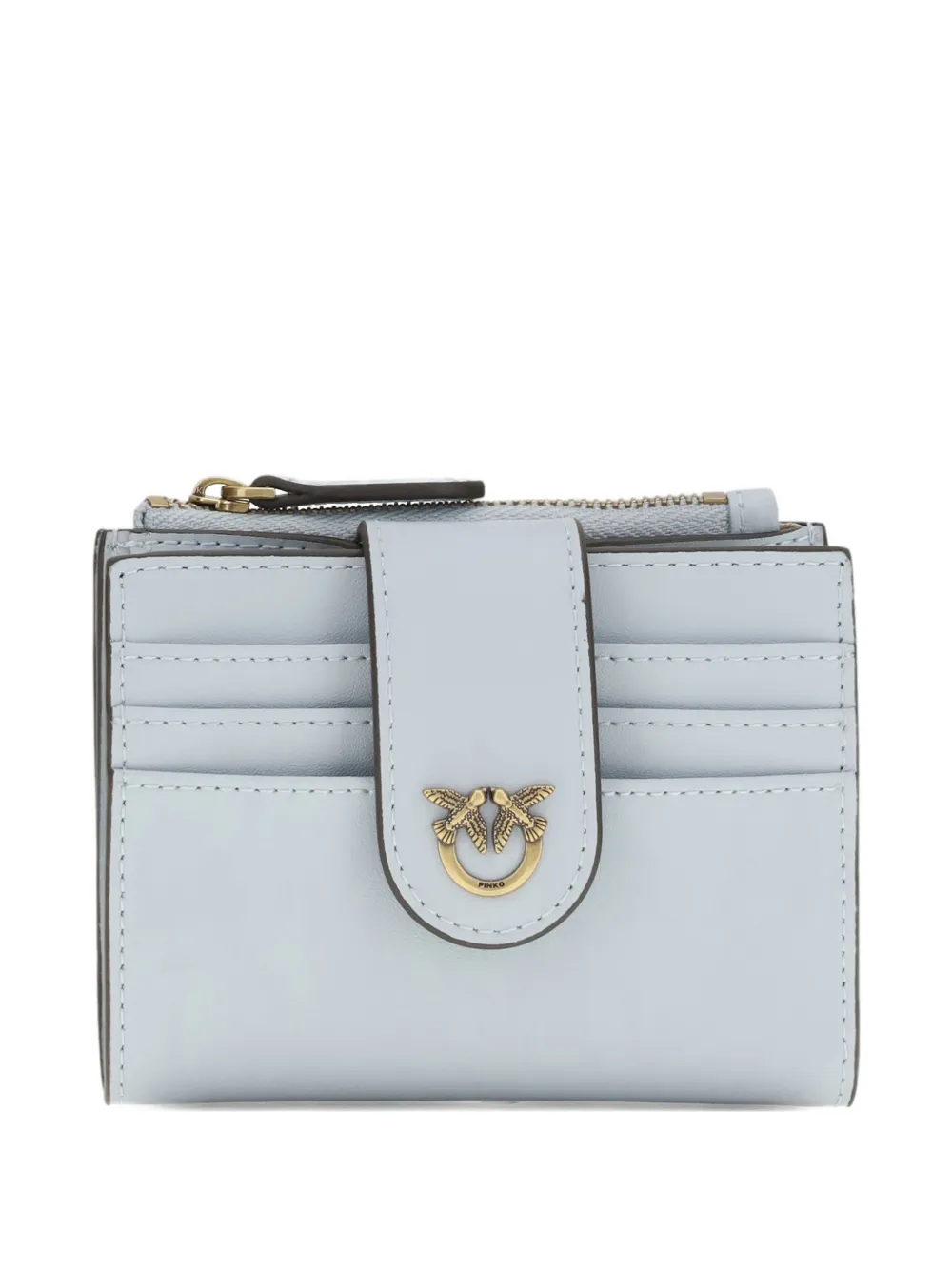 Кошелек на молнии с аппликацией Pinko, синий
Кошелек на молнии с аппликацией Pinko, синий