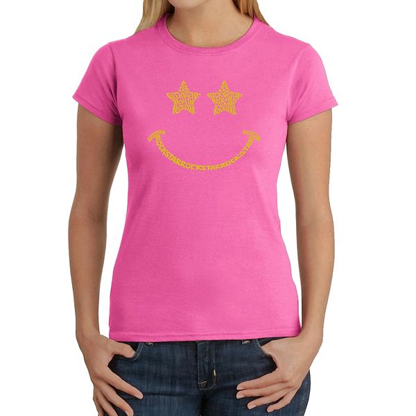 Футболка с принтом Rockstar smiley La Pop Art, Pink, Розовый, Футболка с принтом Rockstar smiley La Pop Art, Pink
Футболка с принтом Rockstar smiley La Pop Art, Pink, Розовый, Футболка с принтом Rockstar smiley La Pop Art, Pink