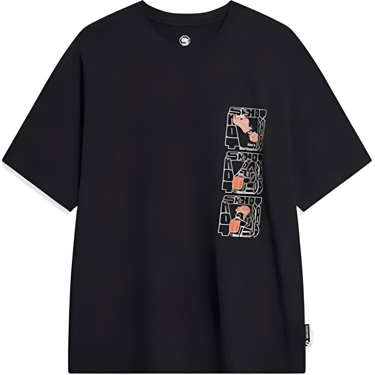 Футболка Badfive мужская черная Lining, черный
Футболка Badfive мужская черная Lining, черный