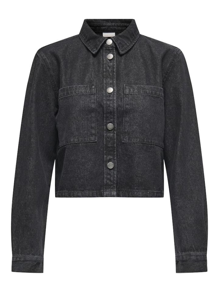 JDY Джинсовая куртка черного цвета
JDY Джинсовая куртка черного цвета