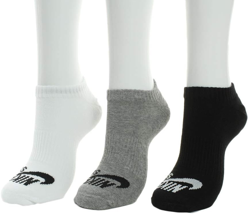 Носки Nike SB No Show, 3 пары (черные/серые/белые), Black/White/Grey
Носки Nike SB No Show, 3 пары (черные/серые/белые), Black/White/Grey