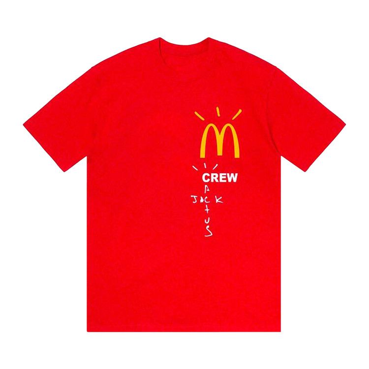 Футболка Cactus Jack by Travis Scott x McDonalds Crew T-shirt, Red
Футболка Cactus Jack by Travis Scott x McDonalds Crew T-shirt, Red