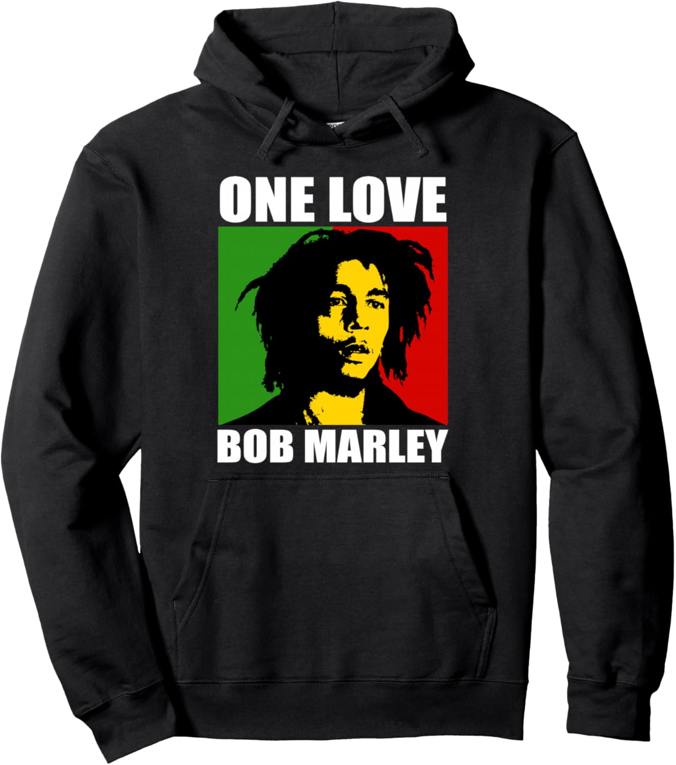 Официальная раста-худи Bob Marley One, черная
Официальная раста-худи Bob Marley One, черная