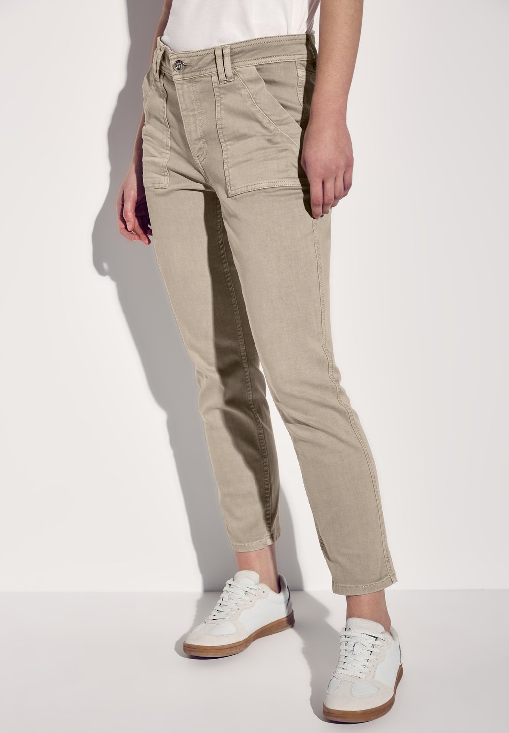 Джинсы облегающего кроя CARGO-LOOK Street One, бежевый/меланж
Джинсы облегающего кроя CARGO-LOOK Street One, бежевый/меланж