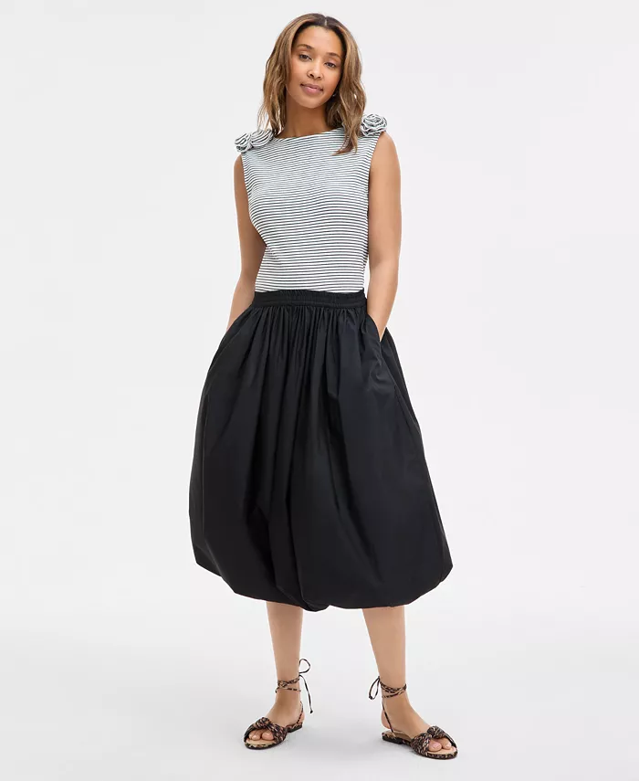 Женская миди-юбка с пузырчатым подолом On 34th, черный
Женская миди-юбка с пузырчатым подолом On 34th, черный