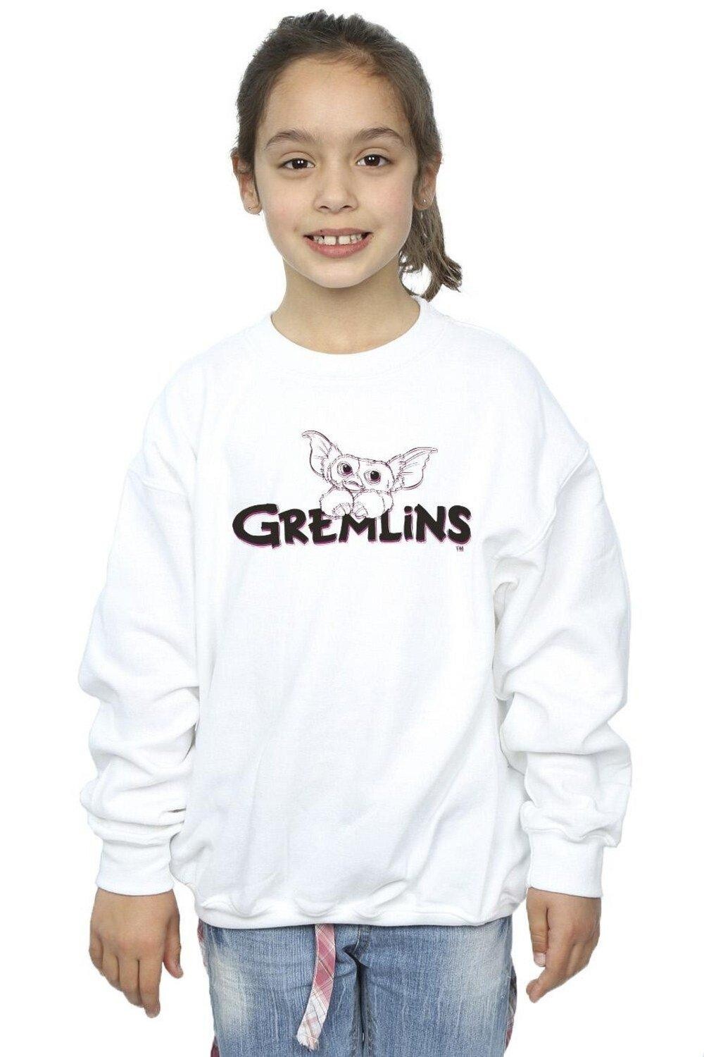 Толстовка с логотипом Gremlins, белый
Толстовка с логотипом Gremlins, белый