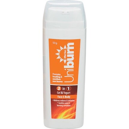 Uniburn After Sun 2 в 1 Увлажняющий гель с йогуртом для лица и тела - 50 грамм Uni-Pharma
Uniburn After Sun 2 в 1 Увлажняющий гель с йогуртом для лица и тела - 50 грамм Uni-Pharma
