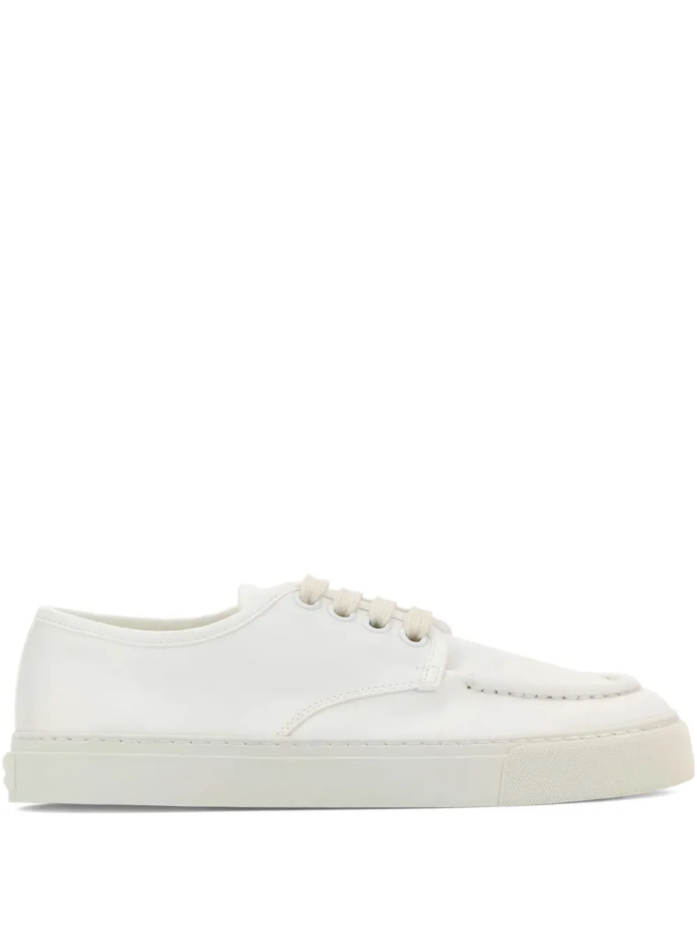 Кожаные кроссовки на шнуровке Prada, белый
Кожаные кроссовки на шнуровке Prada, белый