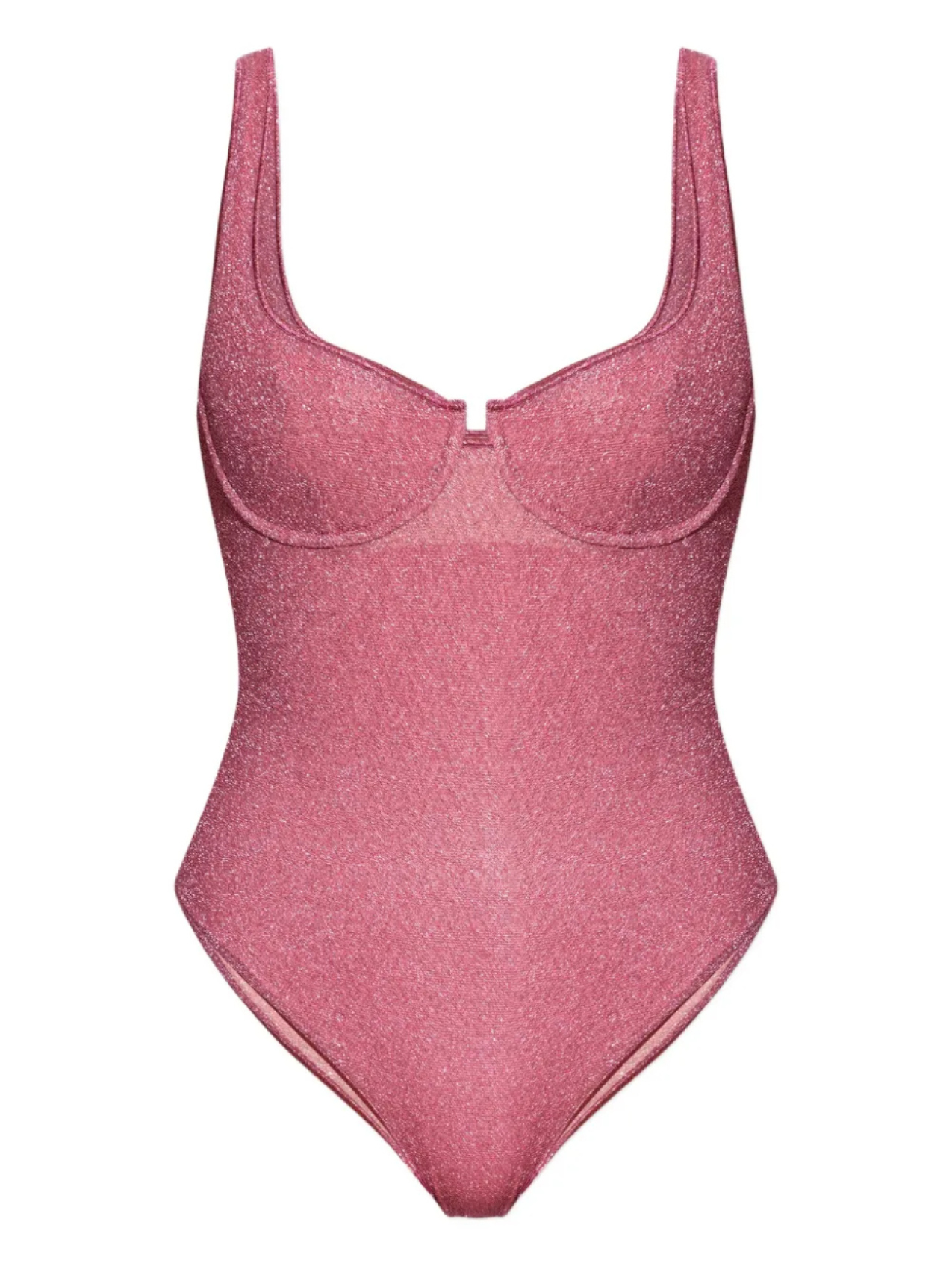 Купальник Oséree с блестками на косточках, розовый
Купальник Oséree с блестками на косточках, розовый