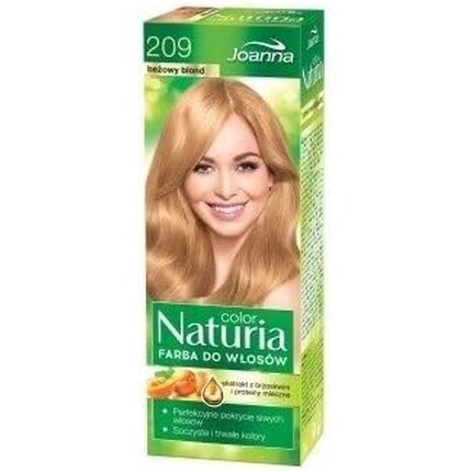 Краска для волос Naturia 209 Бежевый блондин, Joanna 
Краска для волос Naturia 209 Бежевый блондин, Joanna