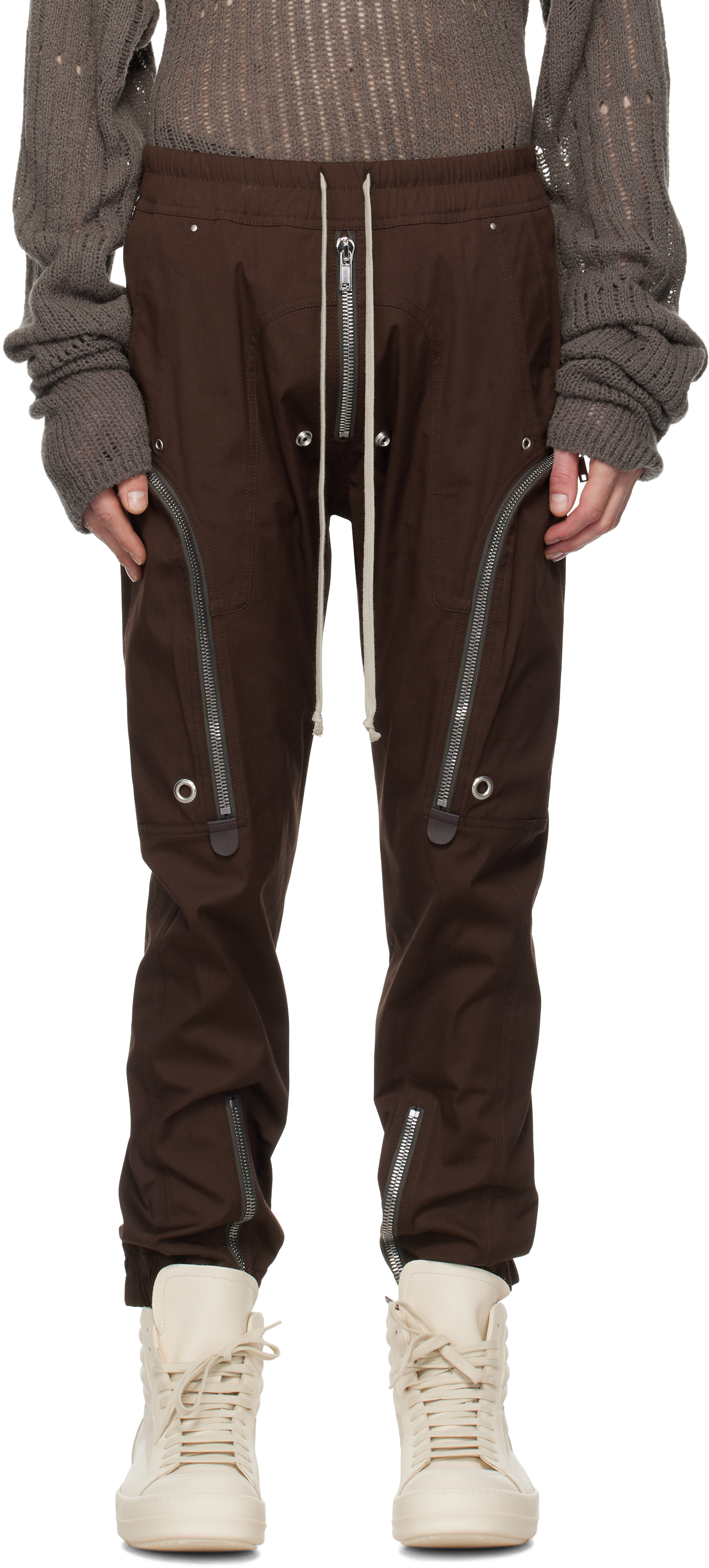 Брюки-карго Hollywood Bauhaus бордового цвета Rick Owens
Брюки-карго Hollywood Bauhaus бордового цвета Rick Owens