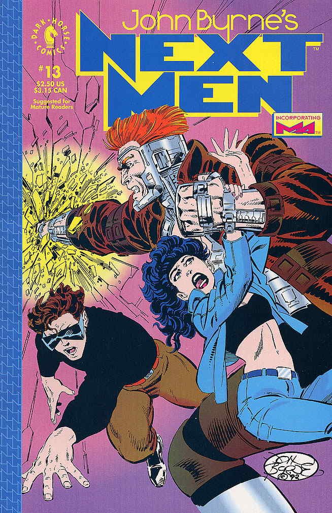 John Byrne's Next Men (Comic) March 1993 No. 13 (Dark Horse Comics)
John Byrne's Next Men (Comic) March 1993 No. 13 (Dark Horse Comics)