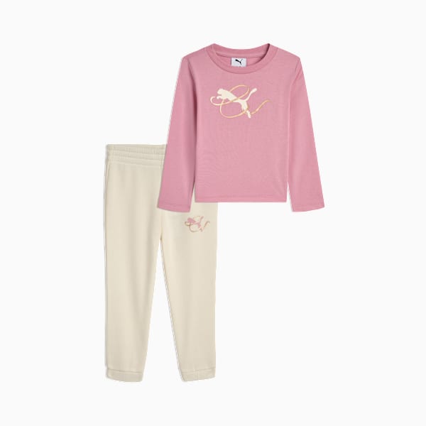 Футболка с длинным рукавом и спортивные брюки для малышей Matching Sets Puma, розовый
Футболка с длинным рукавом и спортивные брюки для малышей Matching Sets Puma, розовый