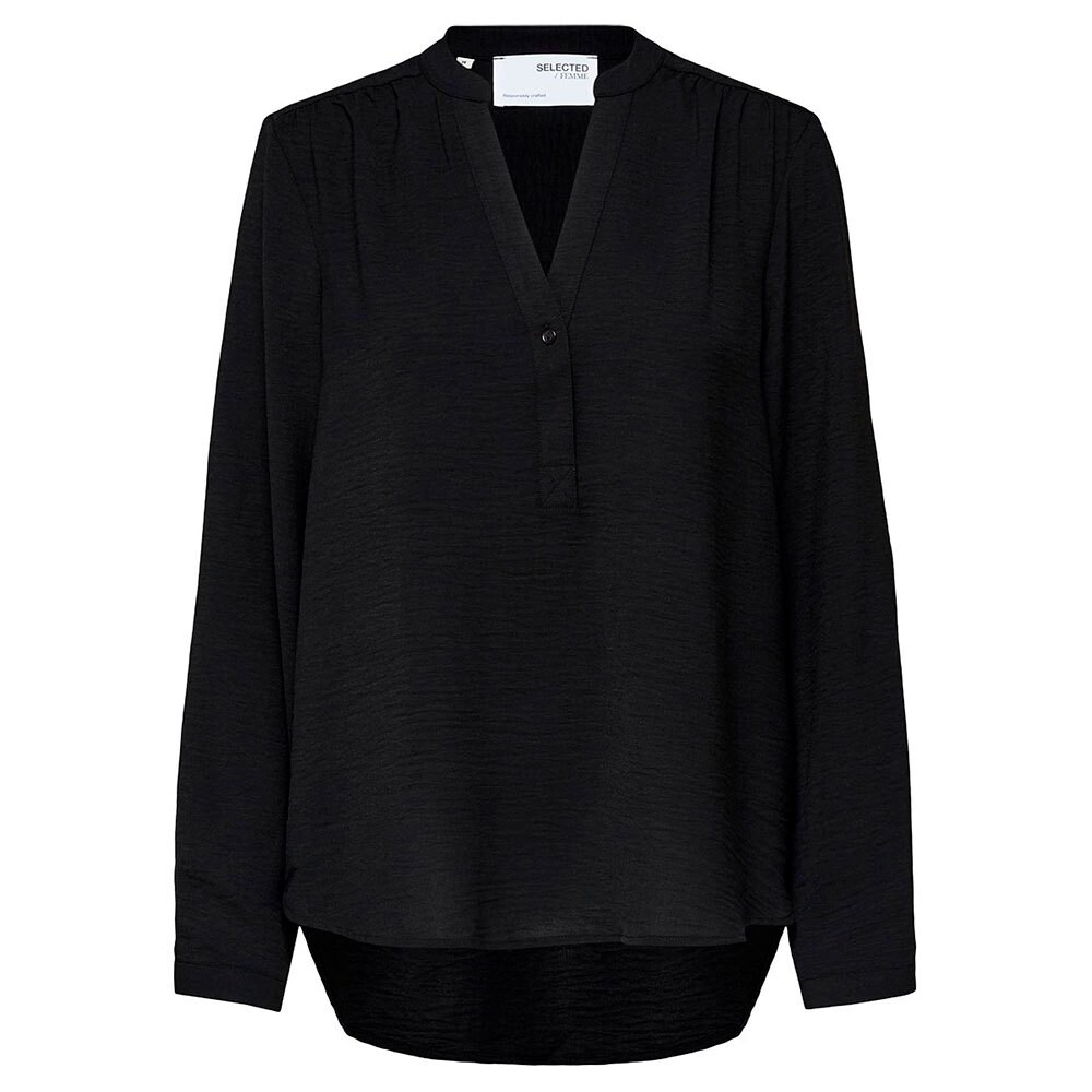 Футболка с длинным рукавом Selected Mivia, черный
Футболка с длинным рукавом Selected Mivia, черный
