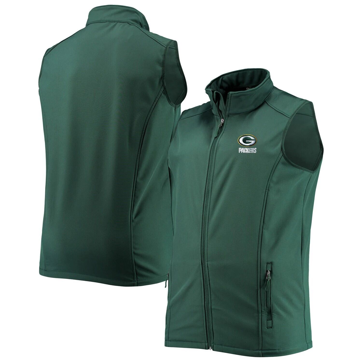 Мужской жилет Dunbrooke Green Green Bay Packers Big & Tall Archer Softshell с молнией во всю длину
Мужской жилет Dunbrooke Green Green Bay Packers Big & Tall Archer Softshell с молнией во всю длину