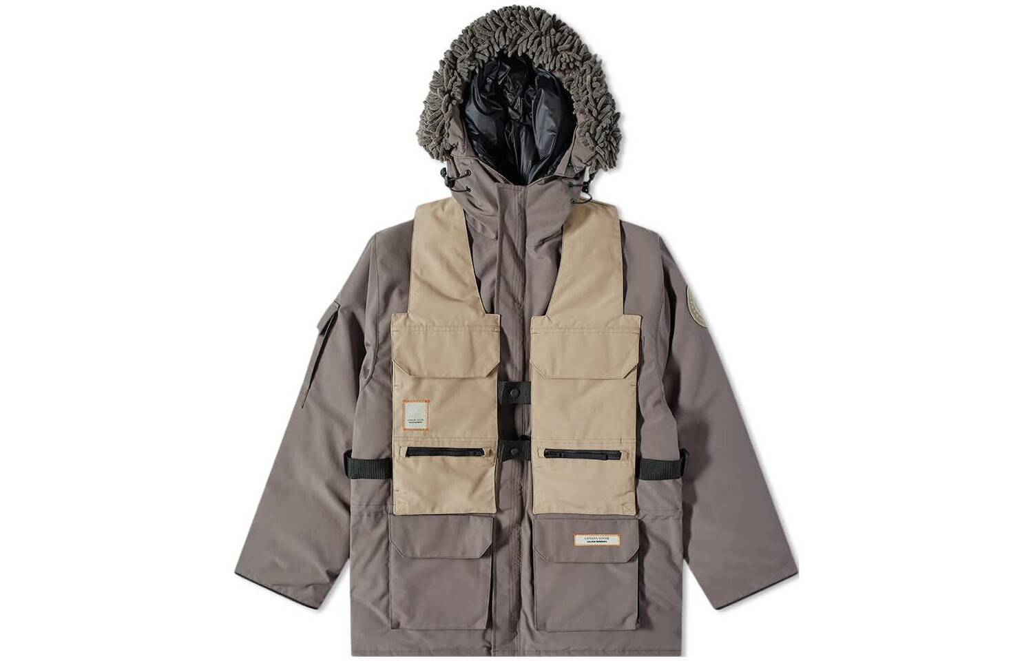 X Куртка NBA X Salehe Bembury Expedition Parka Canada Goose, коричневый
X Куртка NBA X Salehe Bembury Expedition Parka Canada Goose, коричневый