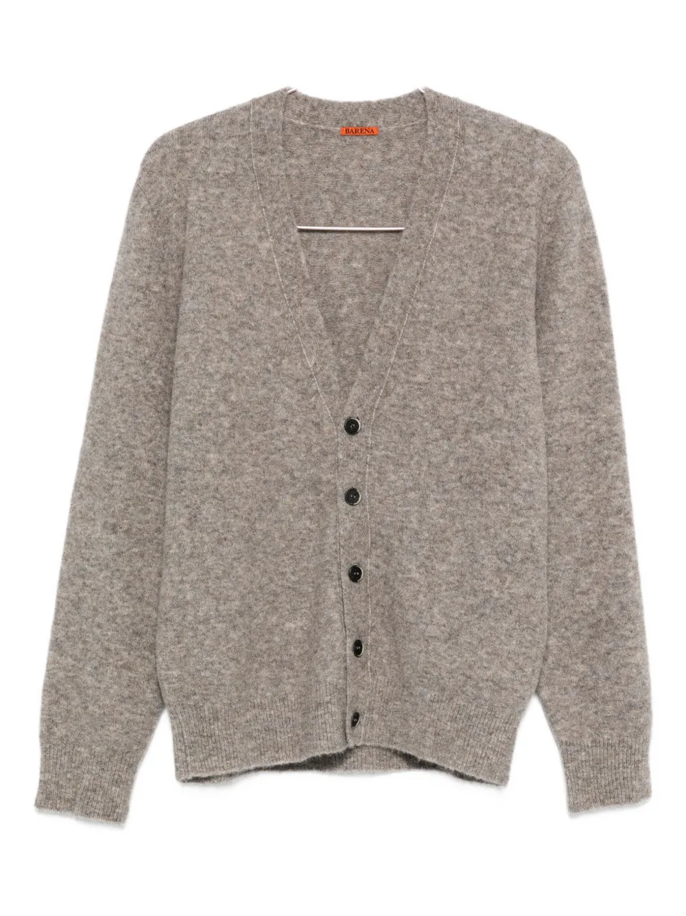 Кардиган с V-образным вырезом и пуговицами Barena, коричневый
Кардиган с V-образным вырезом и пуговицами Barena, коричневый