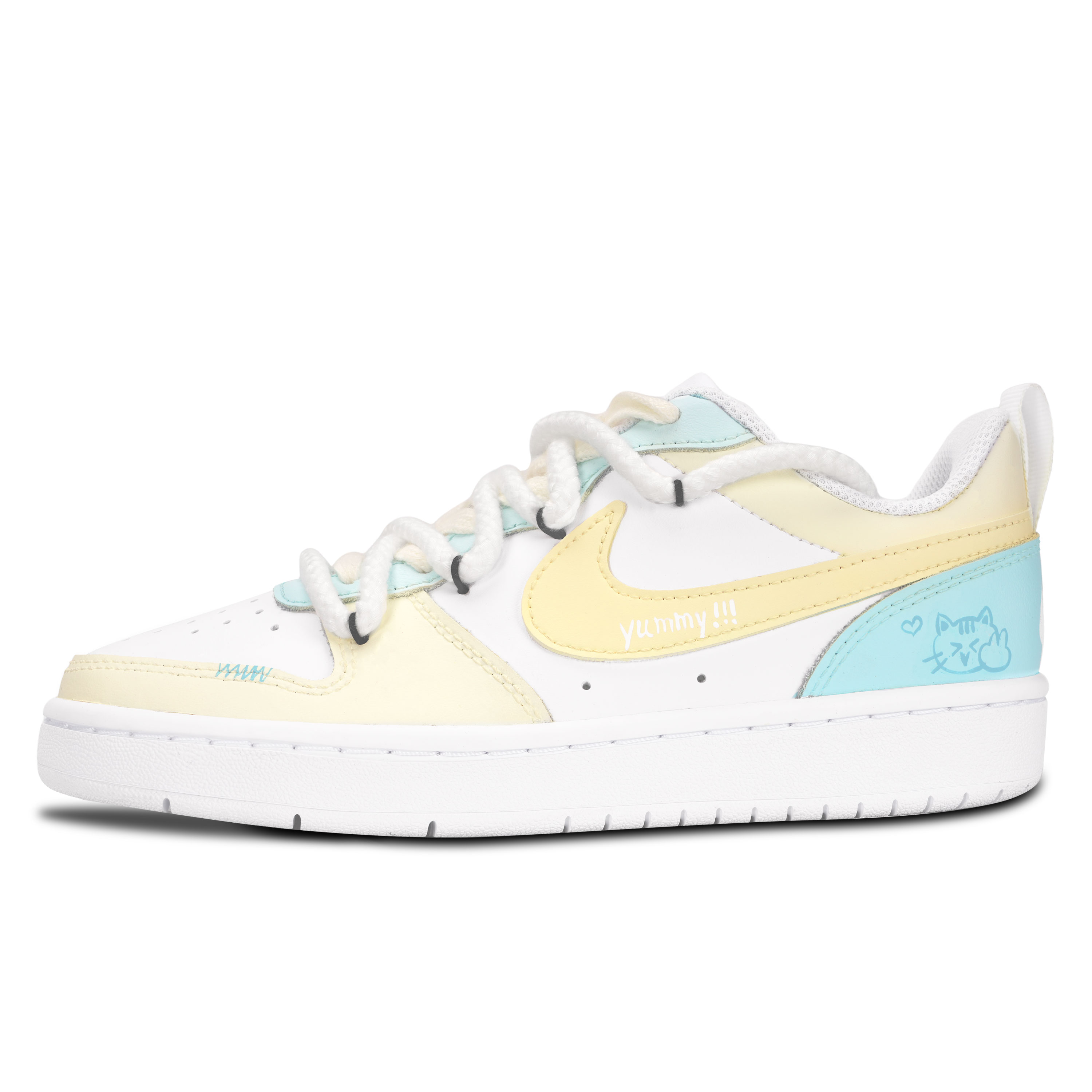 Nike Детские кроссовки для скейтбординга Court Borough Mimi с нескользящей подошвой, износостойкие, желтые, для подростков
Nike Детские кроссовки для скейтбординга Court Borough Mimi с нескользящей подошвой, износостойкие, желтые, для подростков