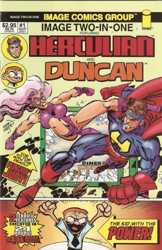 Image Two-in-one Featuring Herculian and Duncan #1 March 2001 (Image Comics)
Image Two-in-one Featuring Herculian and Duncan #1 March 2001 (Image Comics)
