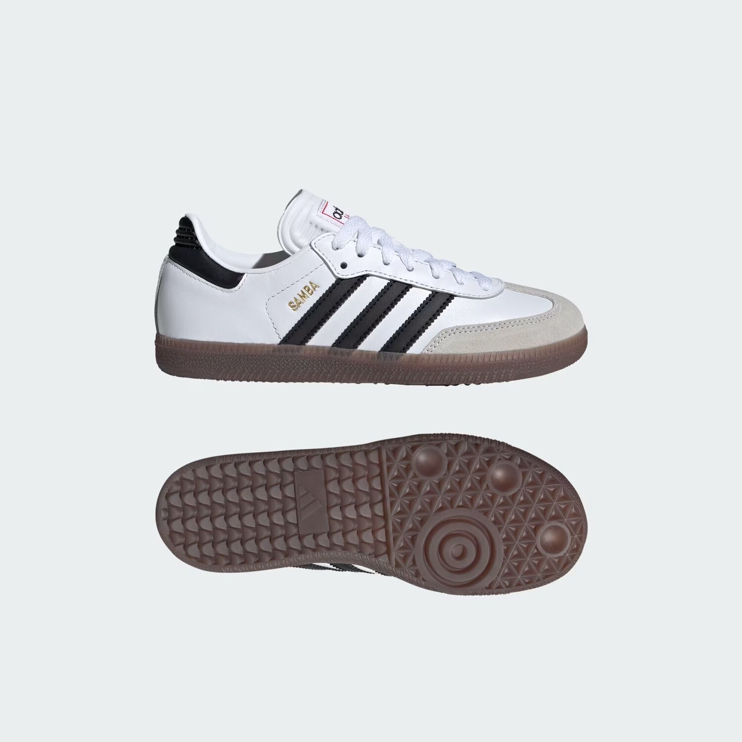 Детские футбольные бутсы Samba для игры в помещении Adidas, цвет White/None/None
Детские футбольные бутсы Samba для игры в помещении Adidas, цвет White/None/None