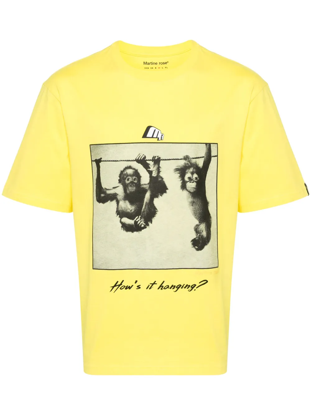 Футболка с фотопринтом Martine Rose, желтый
Футболка с фотопринтом Martine Rose, желтый