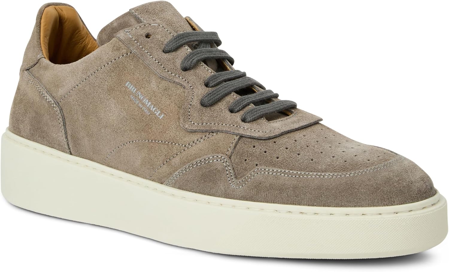 Мужские итальянские кроссовки Bruno Magli Dezi с шнуровкой, серый
Мужские итальянские кроссовки Bruno Magli Dezi с шнуровкой, серый