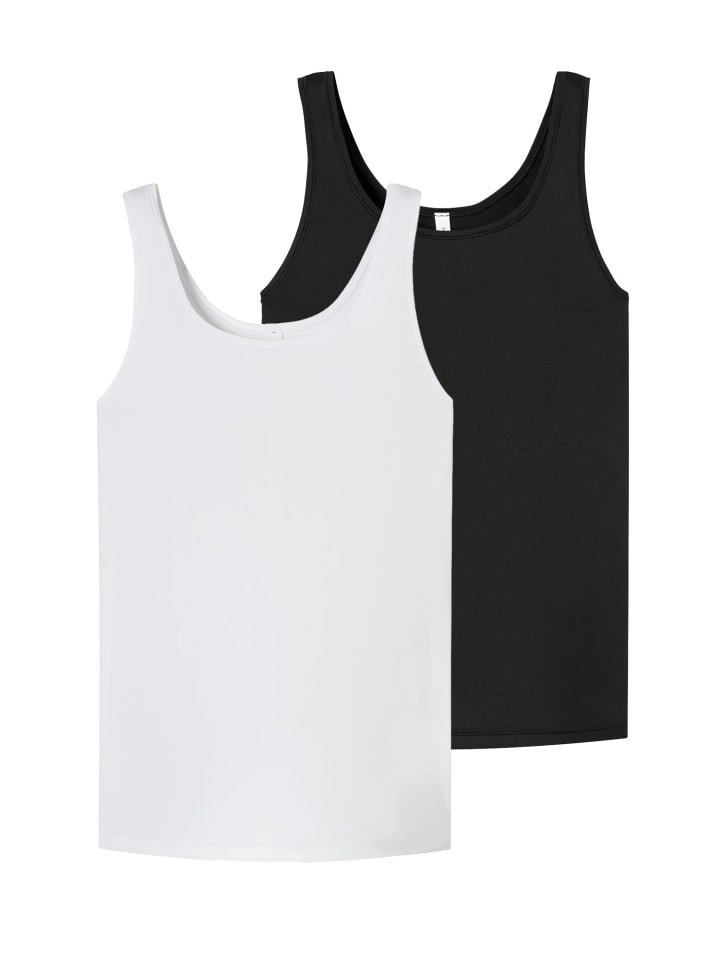 Топ Schiesser, цвет schwarz-weiss 
Топ Schiesser, цвет schwarz-weiss