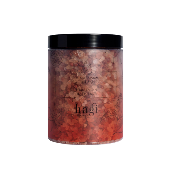 Гималайская соль для ванн, 1200 г Hagi 
Гималайская соль для ванн, 1200 г Hagi