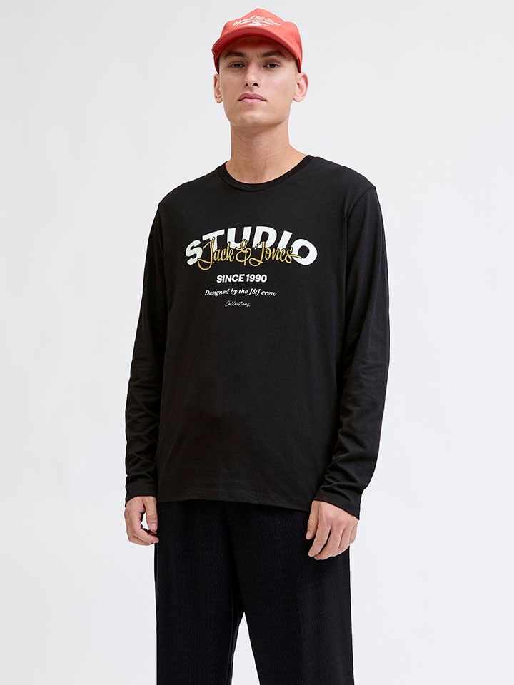 Jack & Jones Лонгслив с длинными рукавами "Юки" черного цвета
Jack & Jones Лонгслив с длинными рукавами "Юки" черного цвета