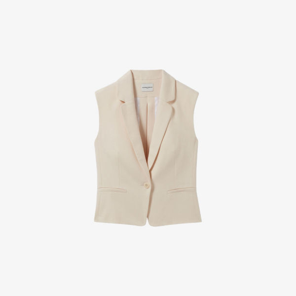 Жилет Claudie Pierlot на завязках на спине, бежевый
Жилет Claudie Pierlot на завязках на спине, бежевый