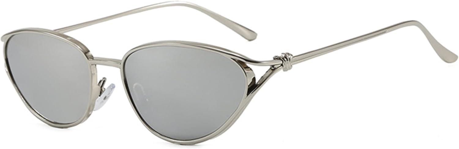 bullabulling Модные ретро-солнцезащитные очки в узкой оправе «кошачий глаз» для женщин, стильные и забавные, с металлическим каркасом, защита от УФ-излучения UV400, C1
bullabulling Модные ретро-солнцезащитные очки в узкой оправе «кошачий глаз» для женщин, стильные и забавные, с металлическим каркасом, защита от УФ-излучения UV400, C1