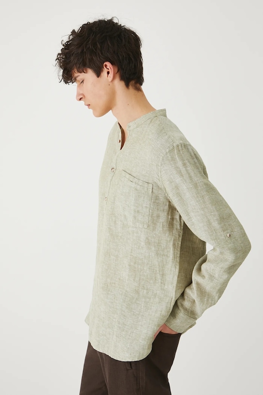 Льняная рубашка Medicine, зеленый
Льняная рубашка Medicine, зеленый