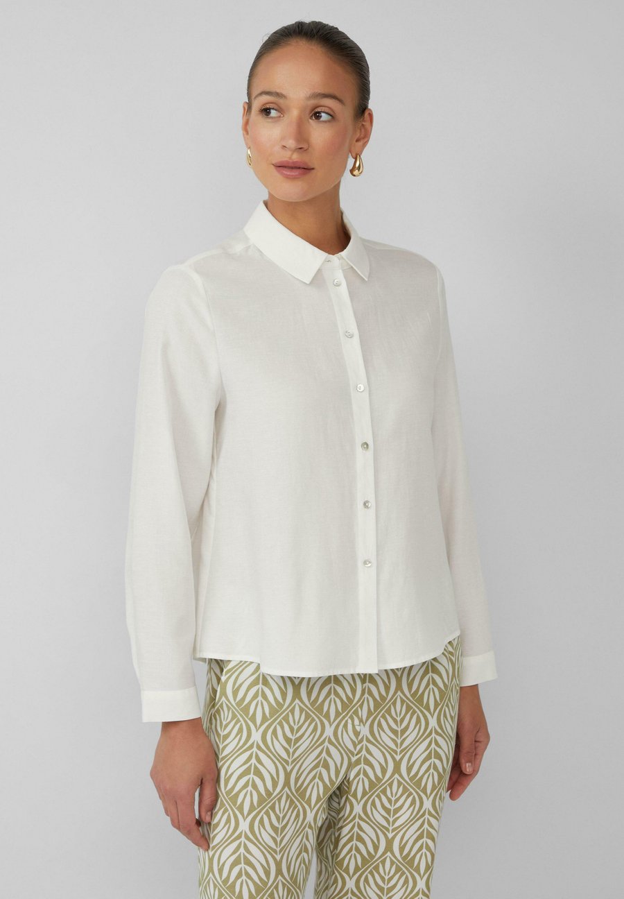 Блуза s.Oliver BLACK LABEL Button-down blouse, Creme/Off-White
Блуза s.Oliver BLACK LABEL Button-down blouse, Creme/Off-White